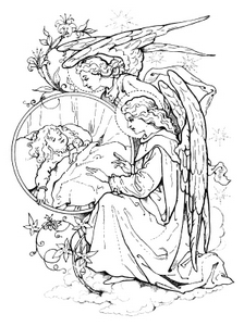 Drawing of Guardian Angels